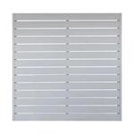 Sichtschutzzaunelement Faro Grau,ackiert 180 cm x 180 cm