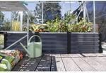 Vitavia Hochbeete Linus in & out 401 S Granit-Schwarz B 65 cm x L 185 cm