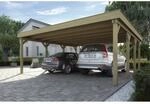 WEKA Doppelcarport 609 mit Stahltrapezblechdach BxT: 600 cm x 614 cm