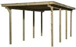Weka Einzelcarport 606 Gr.2 300 x 600 cm