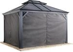 Sojag Pavillon Mykonos/Moreno 299 cm x 425 cm Vorh&auml;nge