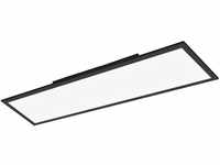 Eglo LED-Deckenleuchte Zigbee Salobrena-Z Eckig Weiß Schwarz 33,5 W