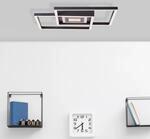 Brilliant LED-Deckenleuchte Metis 40 cm x 30 cm Schwarz