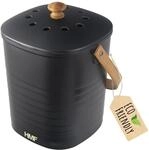 HMF 3780-3L-02 Biom&uuml;lleimer K&uuml;che Geruchsdichter Komposteimer mit Deckel 3 Liter