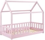 Juskys Kinderbett Marli 80 x 160 cm Rosa
