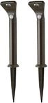 Mr. Beams LED-Wegeleuchte MB592 mit Bewegungsmelder Braun 2er-Pack