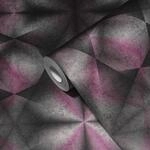 Bricoflor Neon Tapete In Schwarz Pink Moderne Vliestapete Mit Muster Geometrisch