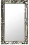 vidaXL Wandspiegel im Barock-Stil 50x80 cm Silbern 320322