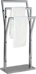 MSV Handtuchhalter Pili Stahl 41 cm x 18,5 cm x 87 cm Chrom