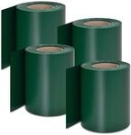 Juskys PVC Sichtschutzstreifen 4er Set Gr&uuml;n