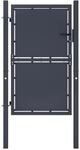 vidaXL Gartentor Stahl 100 x 150 cm Anthrazit 144520