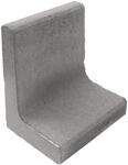 Diephaus L-Stein unbewehrt Grau 50 x 40 x 30 x 7 cm L-Stein