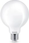 Philips LED-Leuchtmittel E27 Globeform 7 W Warmwei&szlig; 806,m 14 x 9,5 cm (H x &Oslash;)