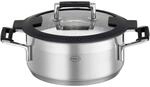 R&Ouml;SLE Bratentopf 20 Cm Niedrig Silence Pro mit Deckel 910959