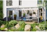 Skan Holz Terrassen&uuml;berdachung Novara 557 cm x 309 cm Wei&szlig;