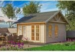Skan Holz-Gartenhaus Toronto 1 mit Dachschalung B x T 420 cm x 420 cm