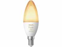 Philips Hue LED-Leuchtmittel E14 White Ambiance Kerze 470 lm 1er Pack