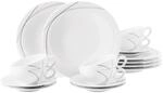 Seltmann Weiden Trio Highline Teeservice 18-teilig