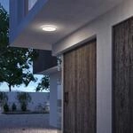 Philips ScenceSwitch LED-Deckenleuchte, Superslim 3-in-1 Wei&szlig; 15W 1500lm