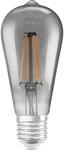 Ledvance Smart+ Leuchtmittel Wifi Filament Edison E27/6 W Light grey