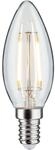 Paulmann LED-Kerze Filament Plug & Shine 24 V 2 W 3000 K Dimmbar Klar