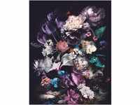Marburg Vliestapete Floral Tropisch Lila-Violett 270 cm x 212 cm FSC®