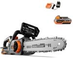 FUXTEC 20V Akku Kettens&auml;ge FX-E1KS20 SET