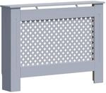 vidaXL Heizk&ouml;rperverkleidung Anthrazit 112x19x81,5 cm MDF 288191