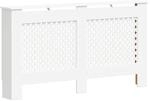 vidaXL Heizk&ouml;rperabdeckung Wei&szlig; 152x19x81,5 cm MDF 284324