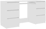 vidaXL Schreibtisch Wei&szlig; 140x50x77 cm Holzwerkstoff 800810