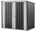 Home Deluxe Ger&auml;teschuppen Bohio XXS 147 cm x 86 cm x 134 cm Anthrazit