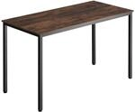 Tectake Schreibtisch Vanport Industrial Style Holz und Stahl 120 x 60 x 75 50 cm