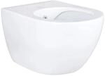 Creavit RimOff Sp&uuml;lrandloses Design Wand-WC mit Taharet/Bidet/Dusch-WC Funktion