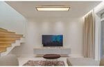 Globo LED-Deckenleuchte Doro 1-flammig Graphit 1200 x 300 x 75 mm