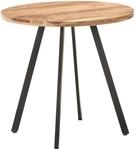 vidaXL Esstisch 80 cm Massivholz Akazie 320485
