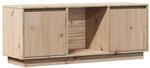 vidaXL TV-Schrank 110,5x35x44 cm Massivholz Kief&uuml;r