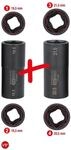 KS TOOLS 1 2 Zoll Spezial Alu Felgen Kraft Stecknuss Satz F&uuml;r Ford 18 5 19 5 20 5 21