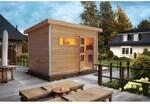 Karibu Saunahaus Hendrik 2 mit Ofen 9kW und externe Steuerung Easy