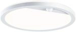 Paulmann LED-Outdoor-Leuchte Lamina rund 230 V mit PIR-Sensor Wei&szlig;