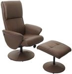 MCW Relaxsessel Stockholm Kunstleder Taupe
