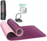 KESSER Gymnastikmatte TPE Rutschfest Gr&ouml;&szlig;e 183 x 61 cm Farbe Lila