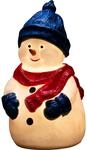 Konstsmide LED Kunststoffschneemann 4 Dioden Warmwei&szlig;