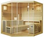 Artsauna Traditionelle Saunakabine Finnische Sauna Espoo200 Premium 200 x 200 cm 8 kW