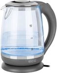ECG Wasserkocher RK 2020 Grey Glass 2,0, Glas