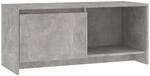 vidaXL TV-Schrank Betongrau 90x35x40 cm Holzwerkstoff