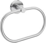 Tesa Handtuchring Moon Edelstahloptik