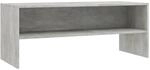vidaXL TV-Schrank Betongrau 100x40x40 cm Holzwerkstoff