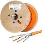 hb-digital Netzwerkkabel CAT 7a Verlegekabel max. 1200 MHz S/FTP AWG23 LSZH 500m