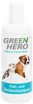 GreenHero Floh- und Zeckenshampoo f&uuml;r Hunde und Katzen