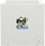 Elho Pflanztopf Vivo Next 30 cm x 30 cm x 30 cm Wei&szlig; mit Rollen